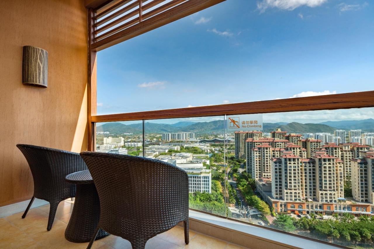 Mangrove Tree Resort World Sanya Bay -Elader Palm Tower Exteriör bild