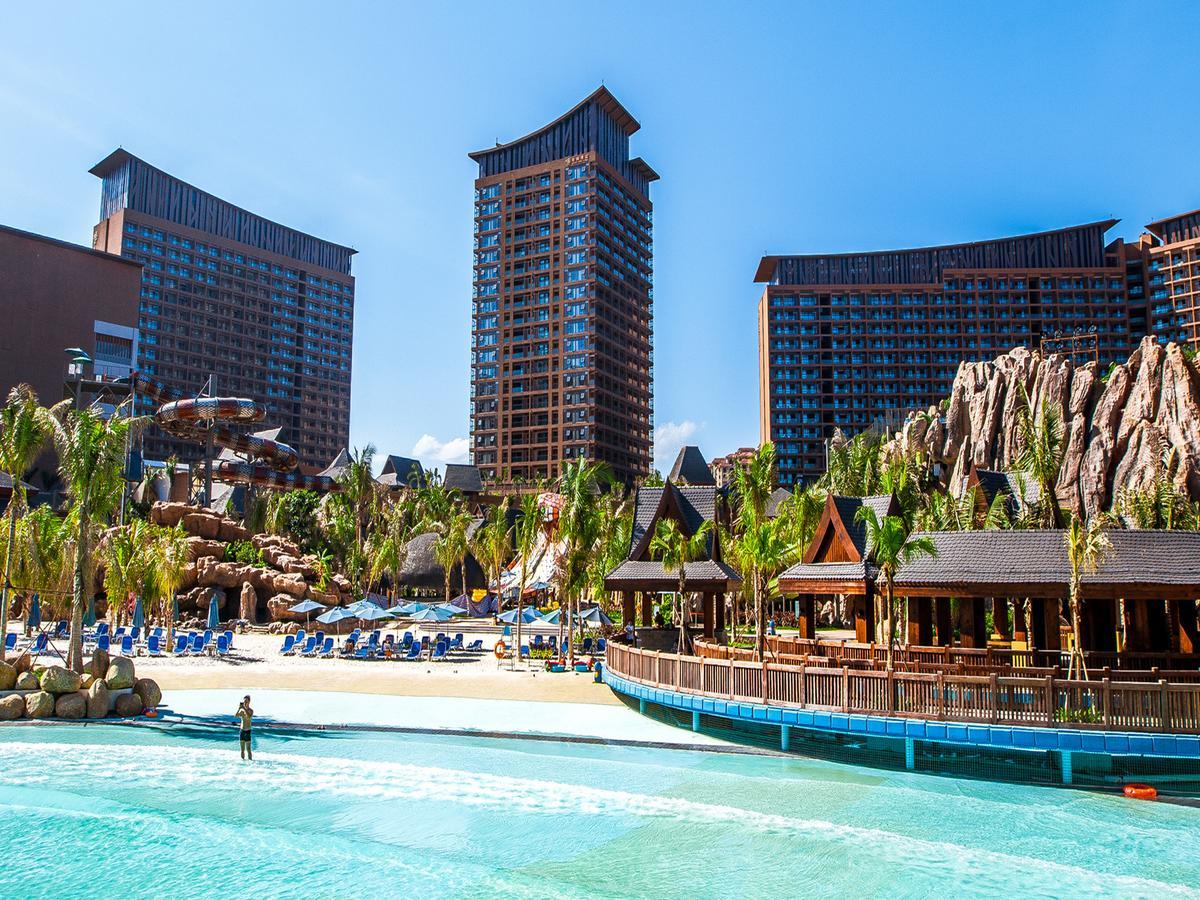 Mangrove Tree Resort World Sanya Bay -Elader Palm Tower Exteriör bild